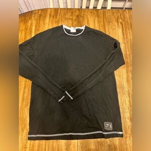 GymShark Black Longsleeve Training Workout Shirt Size Small